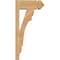 Ekena Millwork Olympic Arts & Crafts Smooth Outlooker, Western Red Cedar, 5 1/2"W x 12"D x 24"H OUT06X12X24OLY03SWR - alternate 3